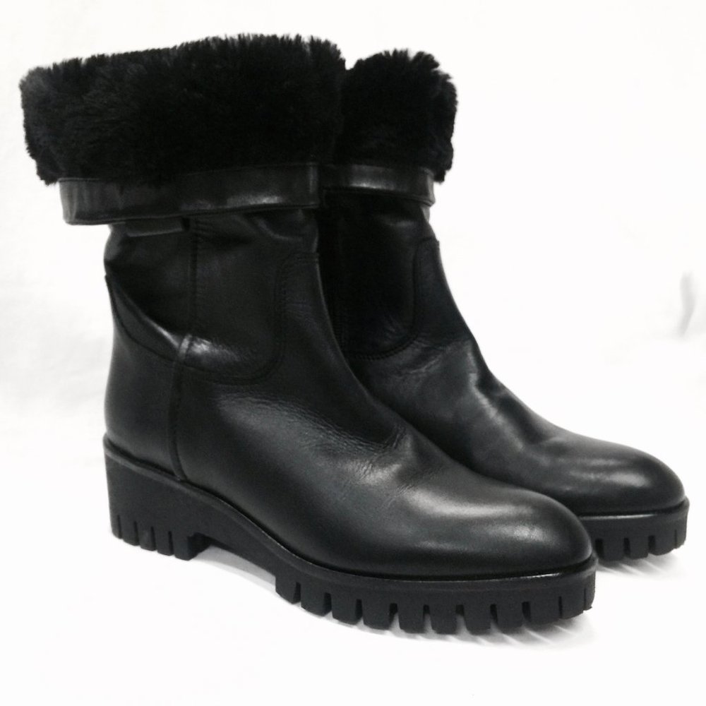 NEW COACH & FOUR "AMBRETTA" Leather Boots Sz. 7.5